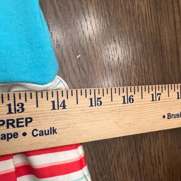 Lauren Ralph Lauren Aqua Blue tank and striped skirt Dress. Women’s size 8. - Picture 8 of 10